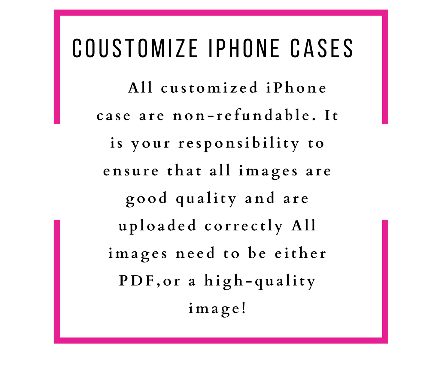 Custom Design Starting at $25.00
